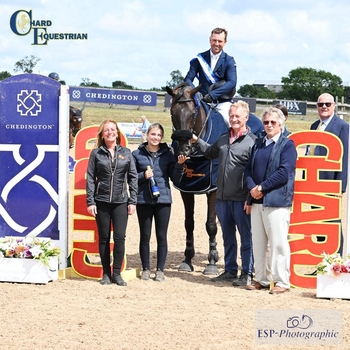 Mark Edwards Lifts the Feature CSI3* Grand Prix at Chard Equestrian with Dillinger NE